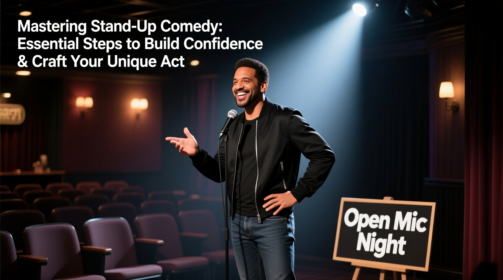 mastering stand up comedy essential steps to build confidence and craft your unique act