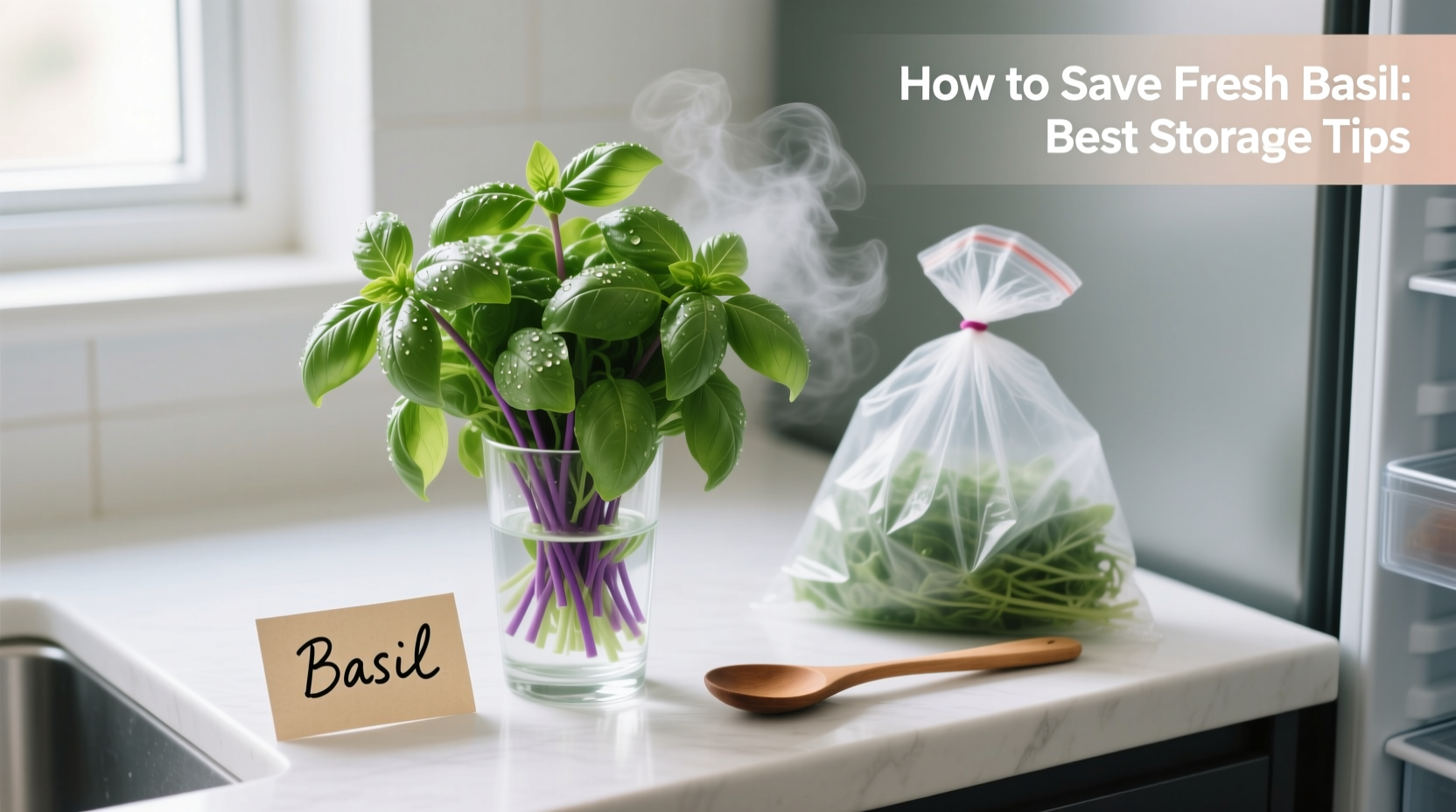 how do i save fresh basil