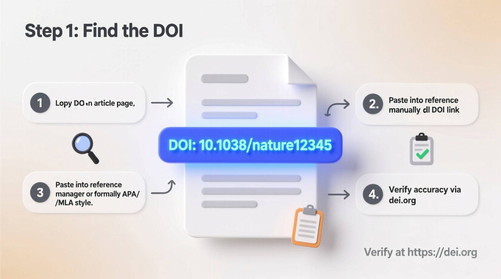 mastering how to cite a doi a step by step guide for accurate and reliable references