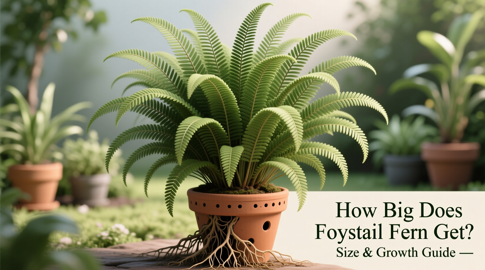 How Big Does Foxtail Fern Get? Size & Growth Guide