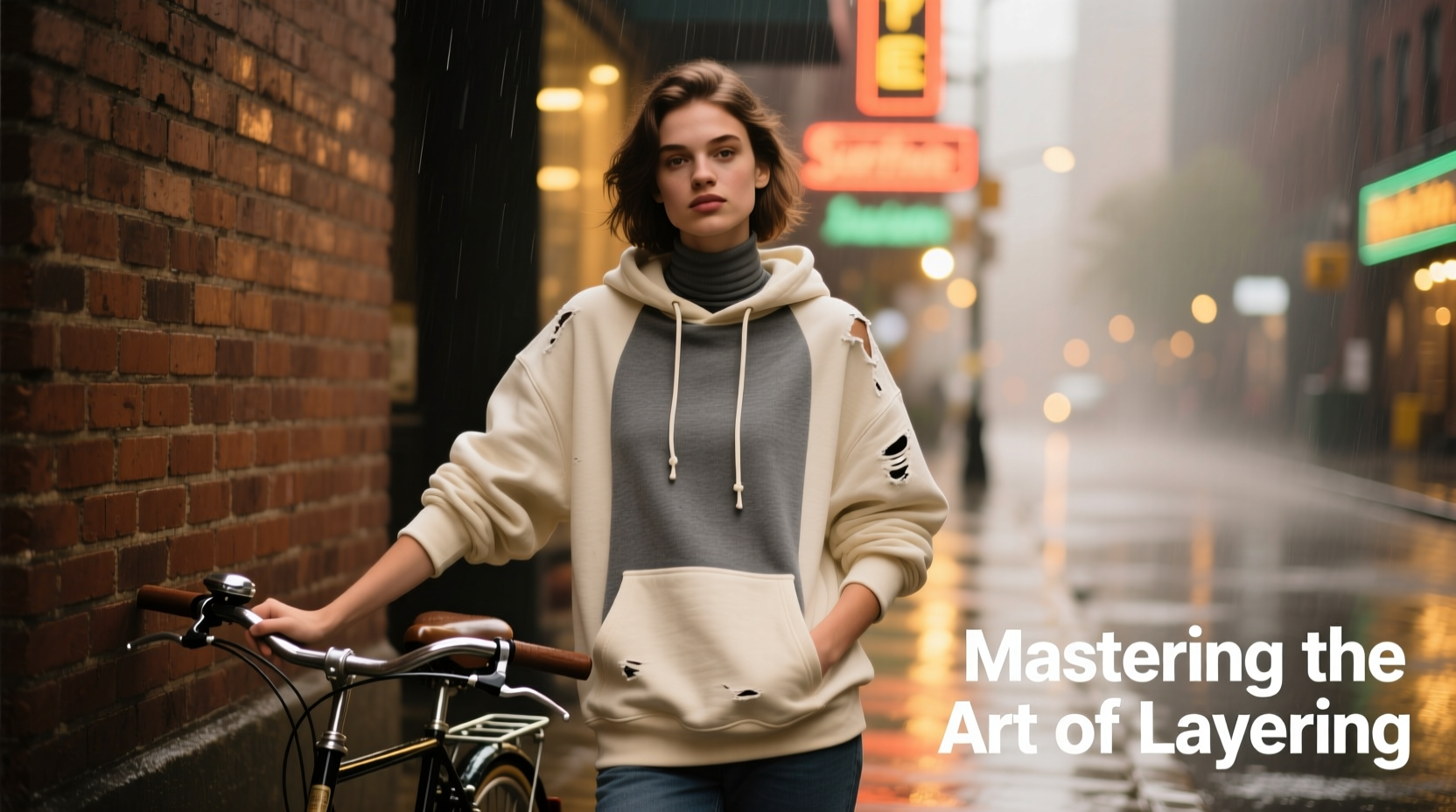 mastering the art of layering how to style a turtleneck under a hoodie for cozy chic looks