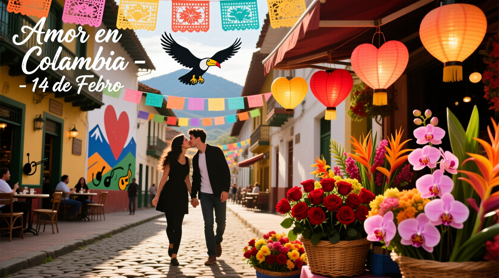 what date is valentines day in colombia