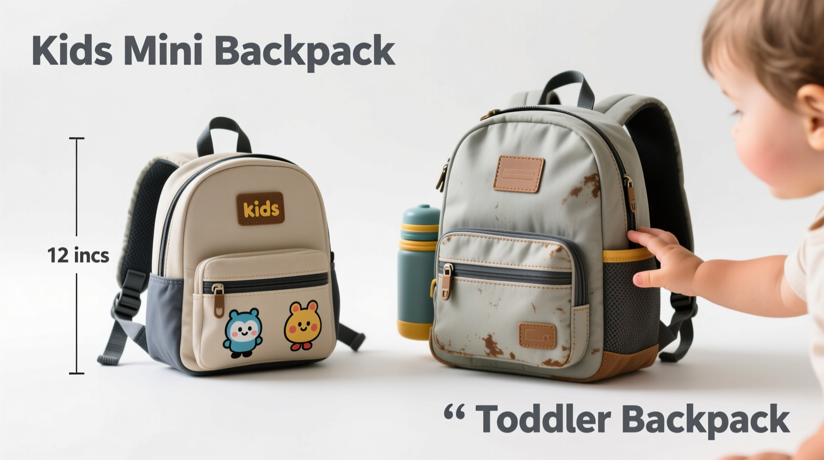 kids mini backpack vs toddler backpack are they really that different or can my child use either