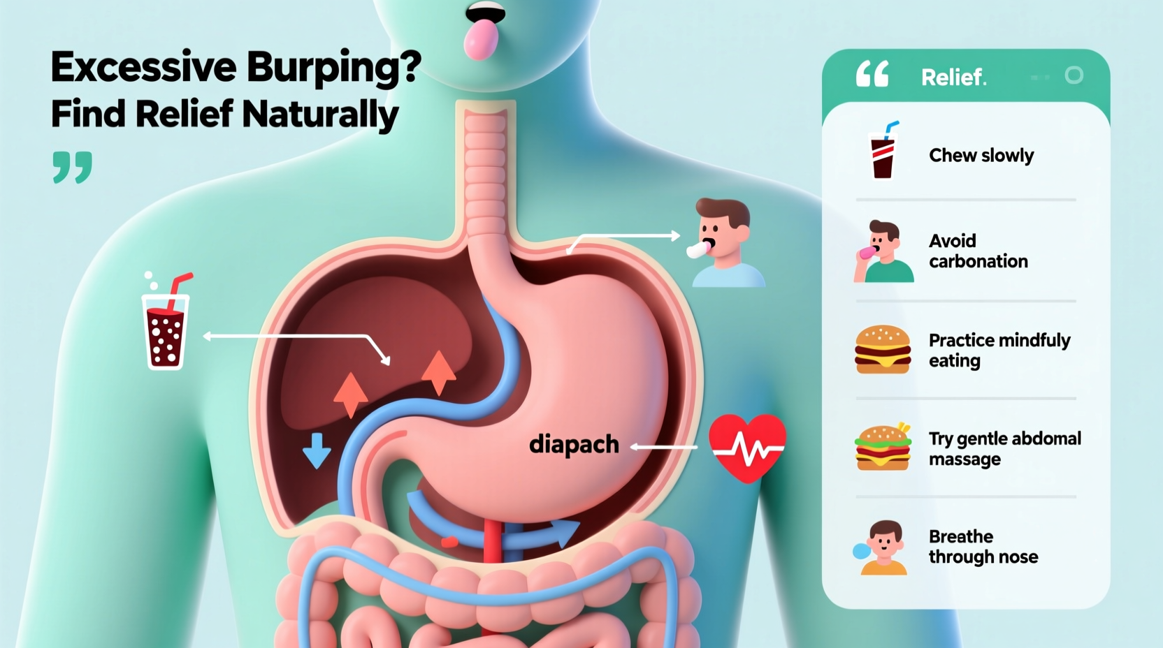 excessive burping lately reasons how to find relief