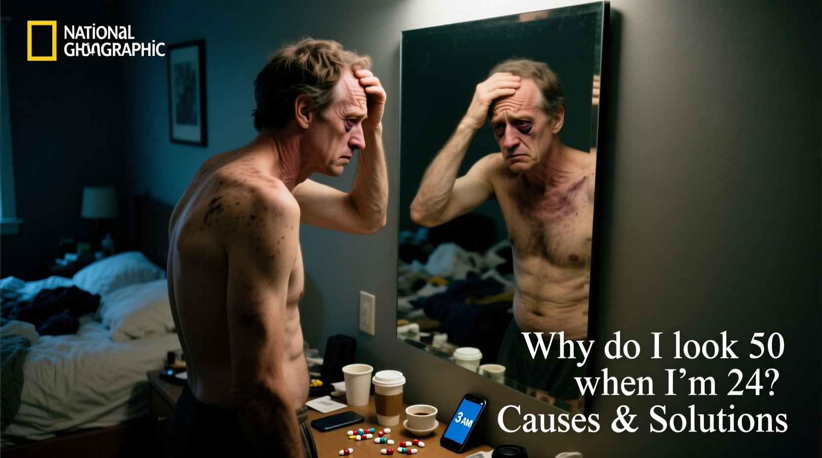 why do i look 50 when im 24 causes solutions