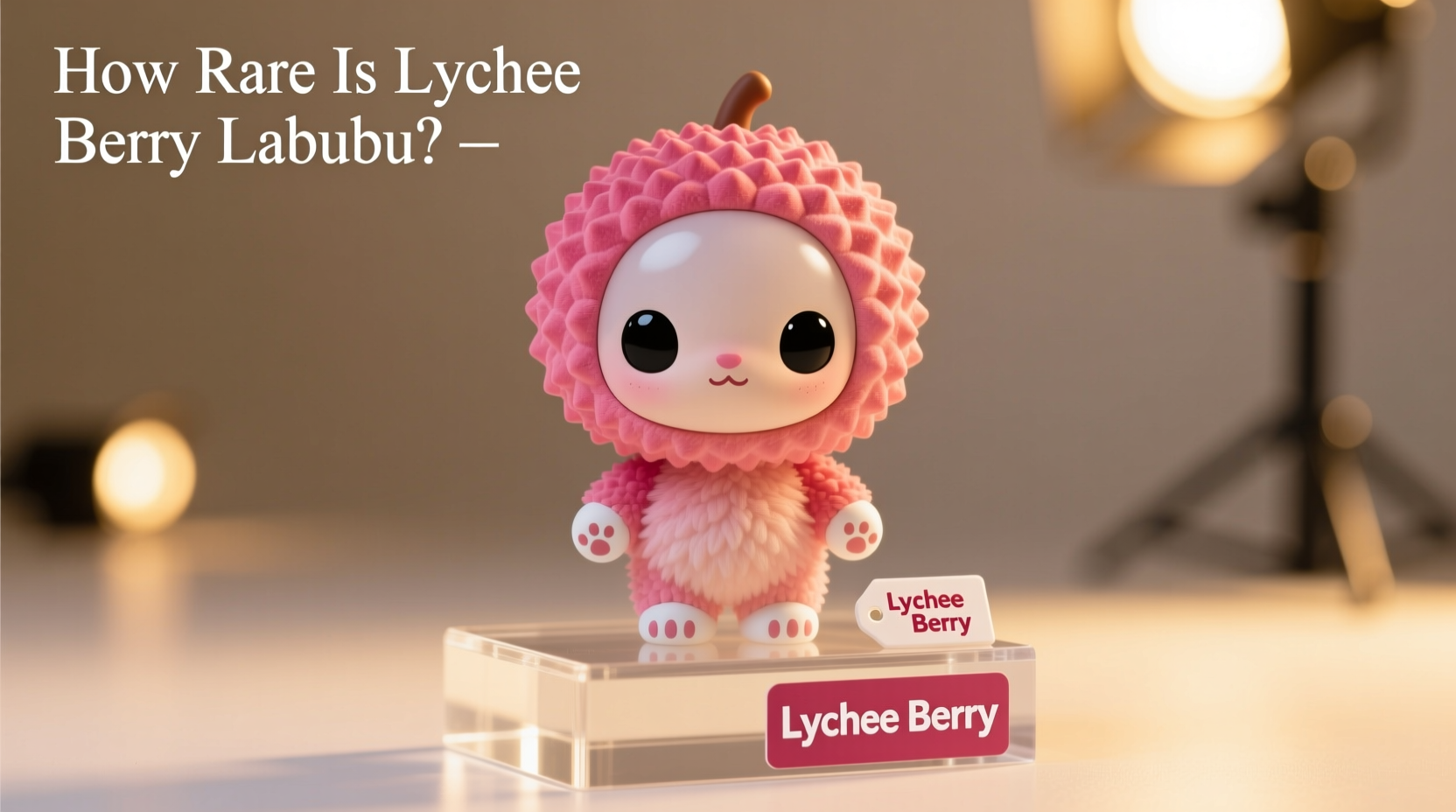 how rare is lychee berry labubu