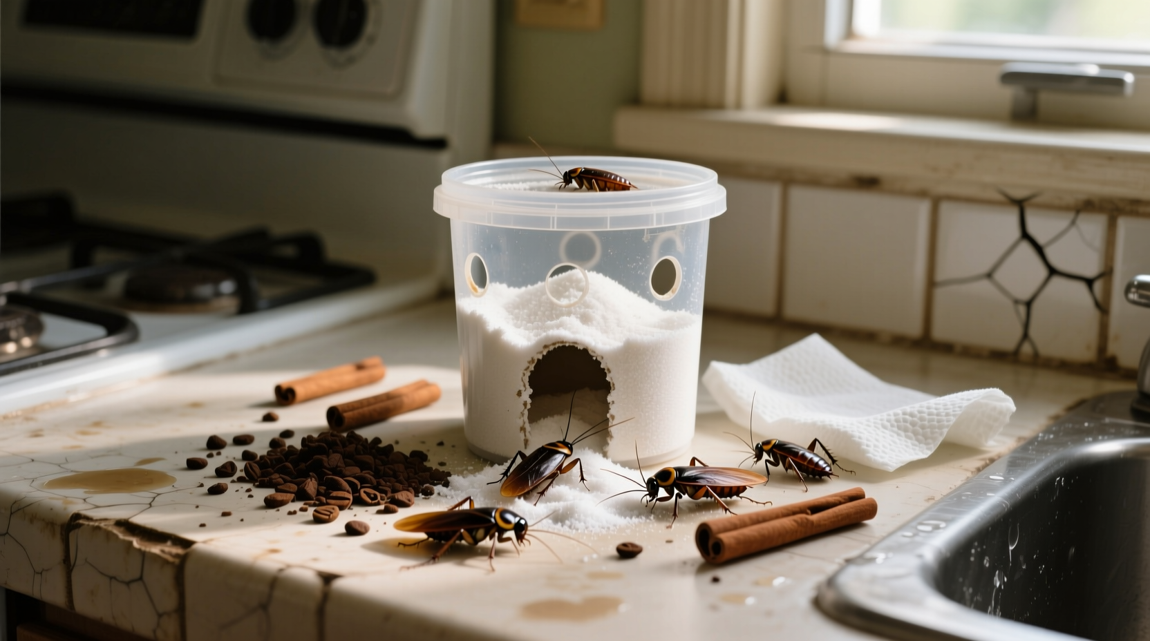 diy roach extermination