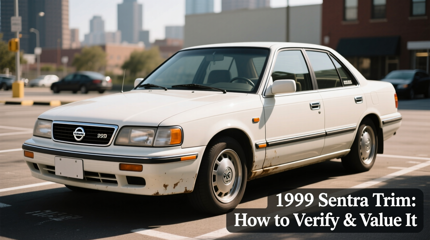 clean condition 1999 sentra trim
