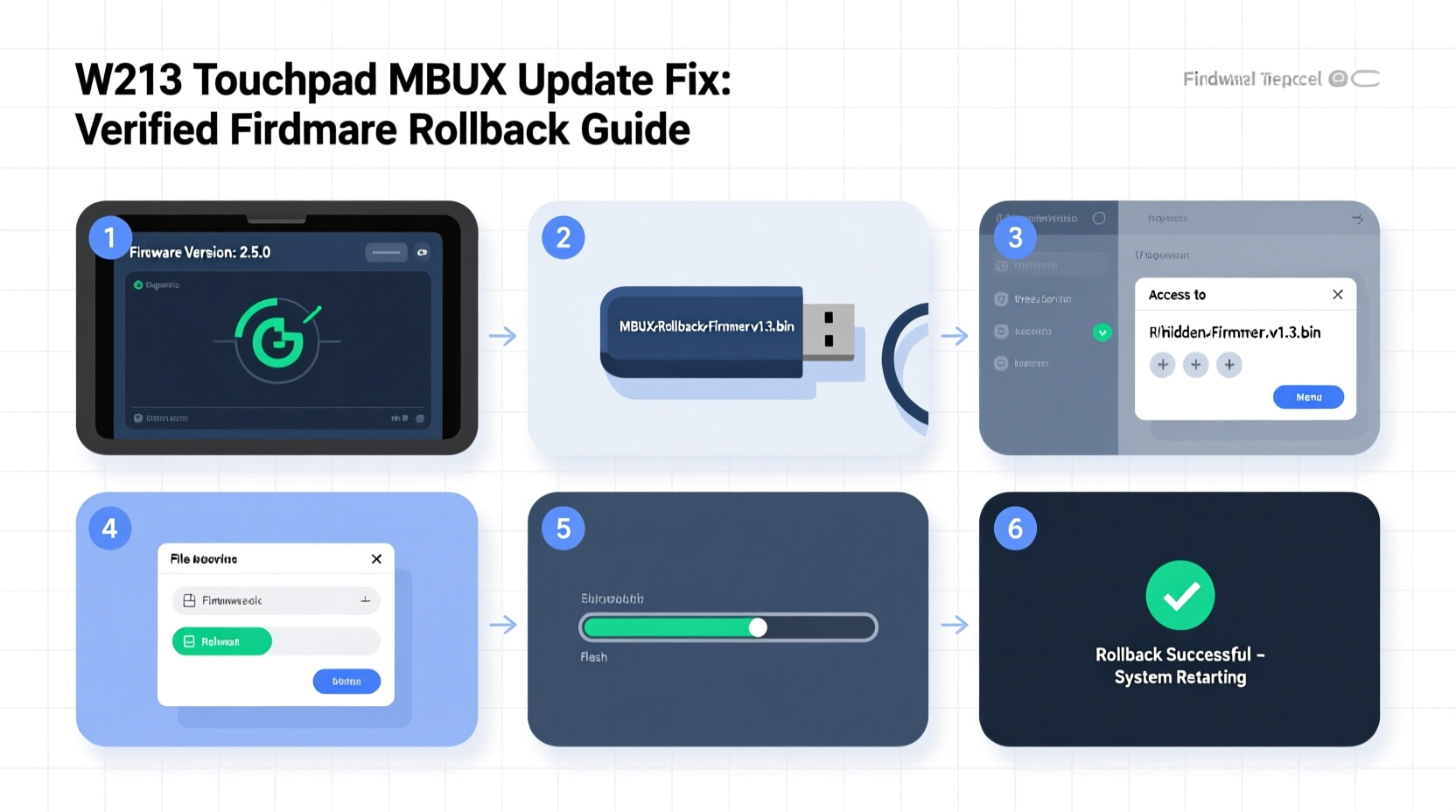 w213 touchpad mbux update fix