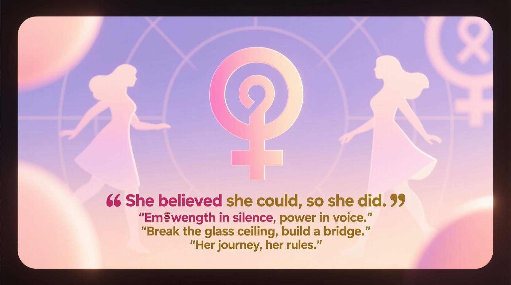 international womens day short quotes