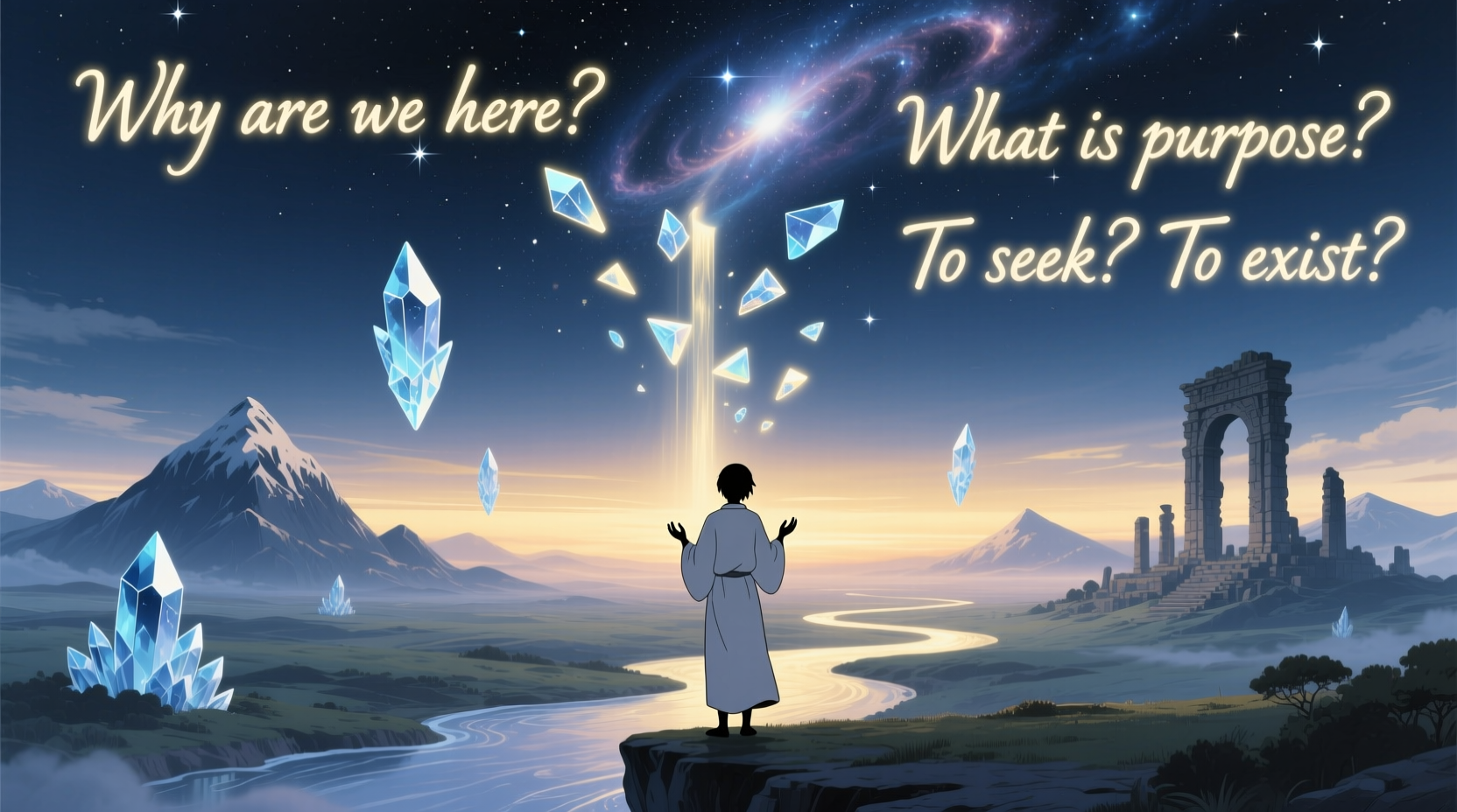 why are we here exploring the purpose of human existence