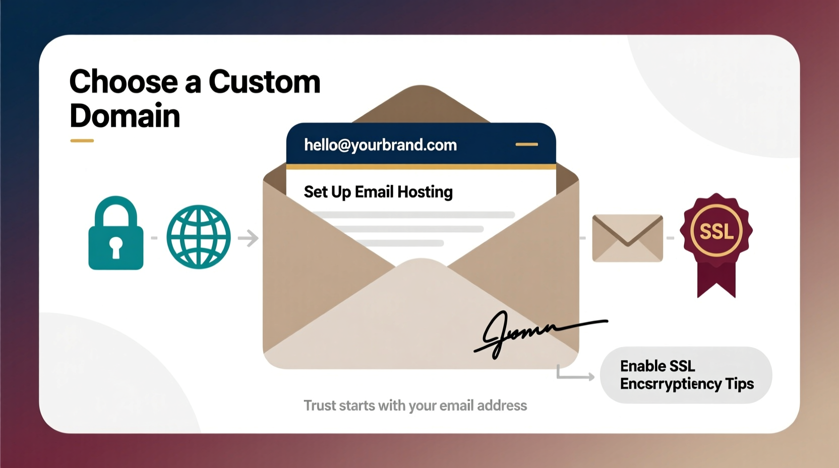 how to set up a professional email address that builds trust and enhances your brand