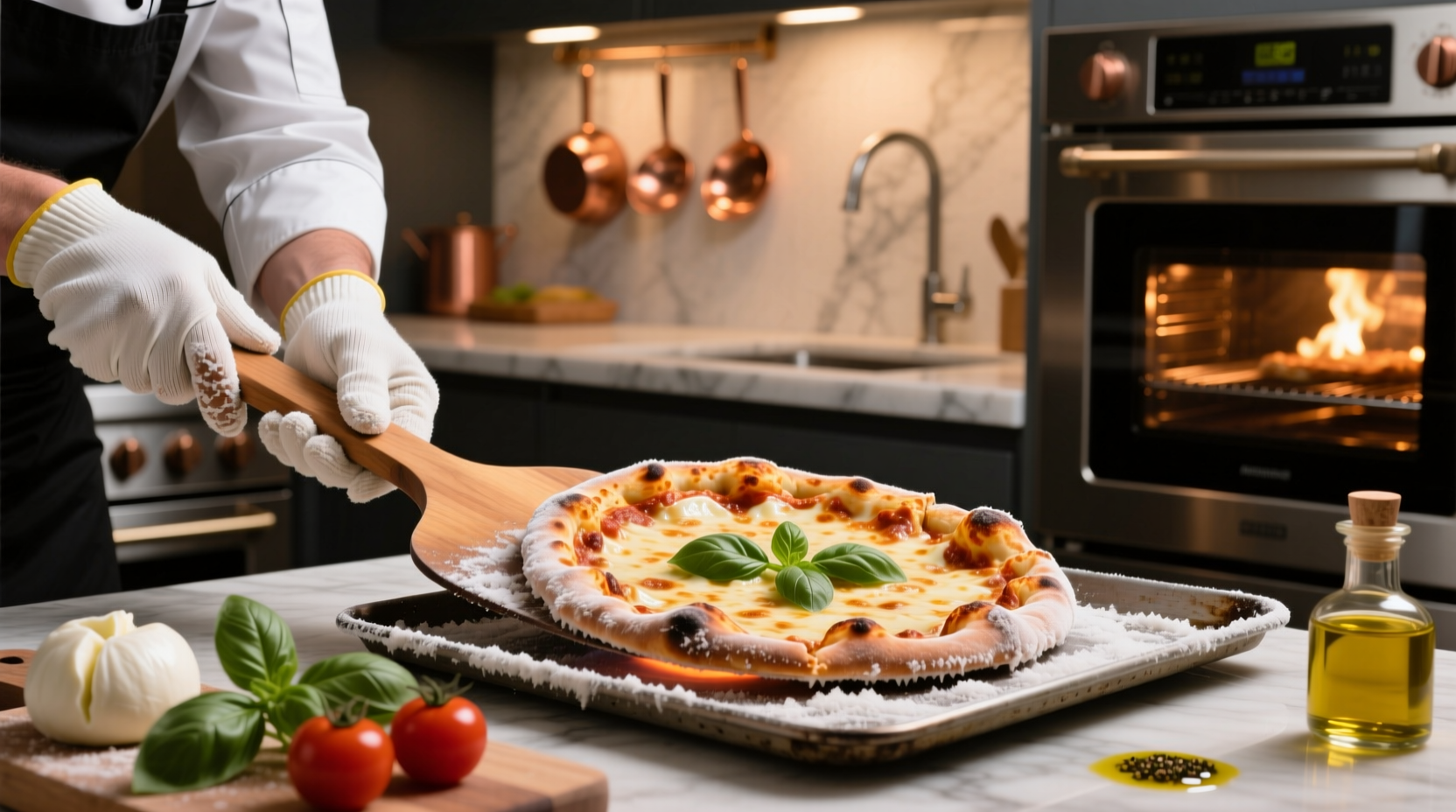 how professional chefs upgrade frozen pizza