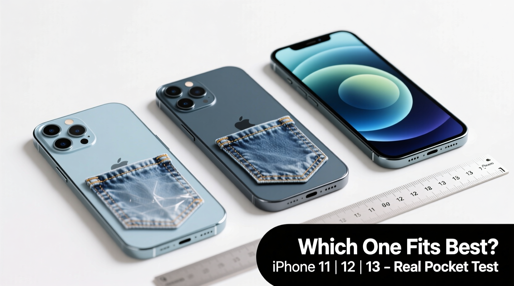 iphone 11 vs 12 vs 13 which one actually fits in your pocket and is it worth the upgrade