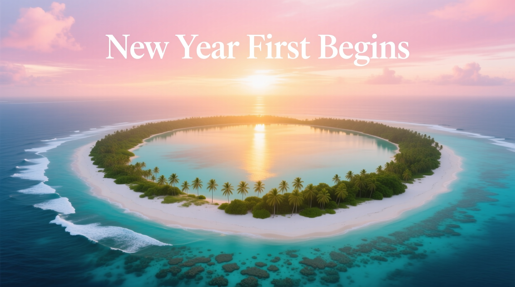 where is the first place the new year starts