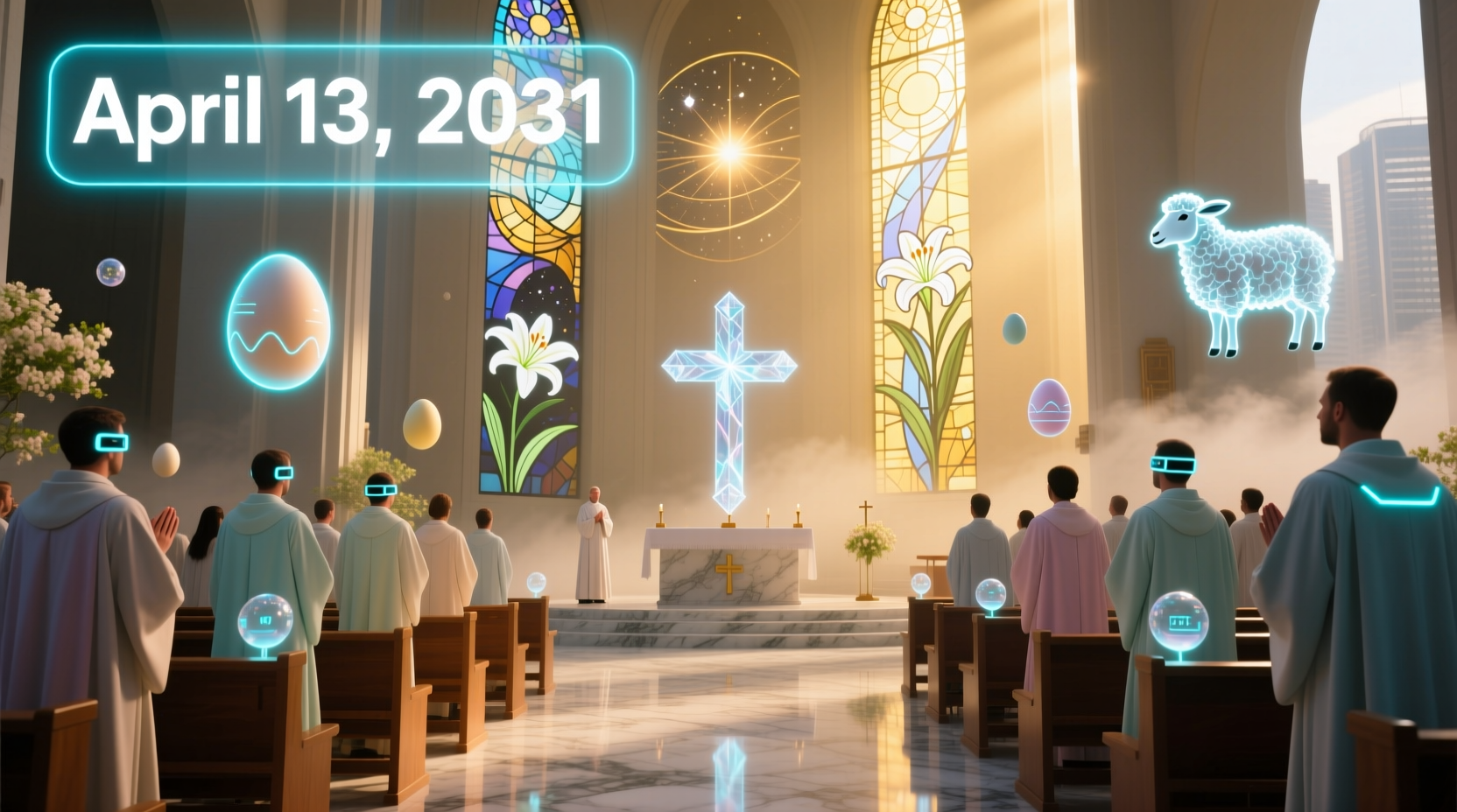 when is easter in 2031