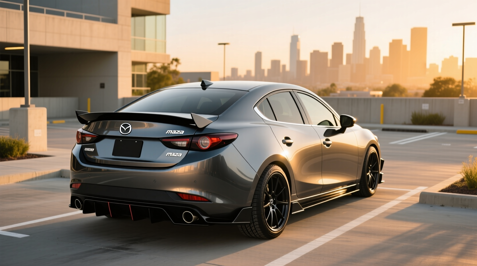 How to Choose & Install a Mazda 3 Rear Lip Spoiler