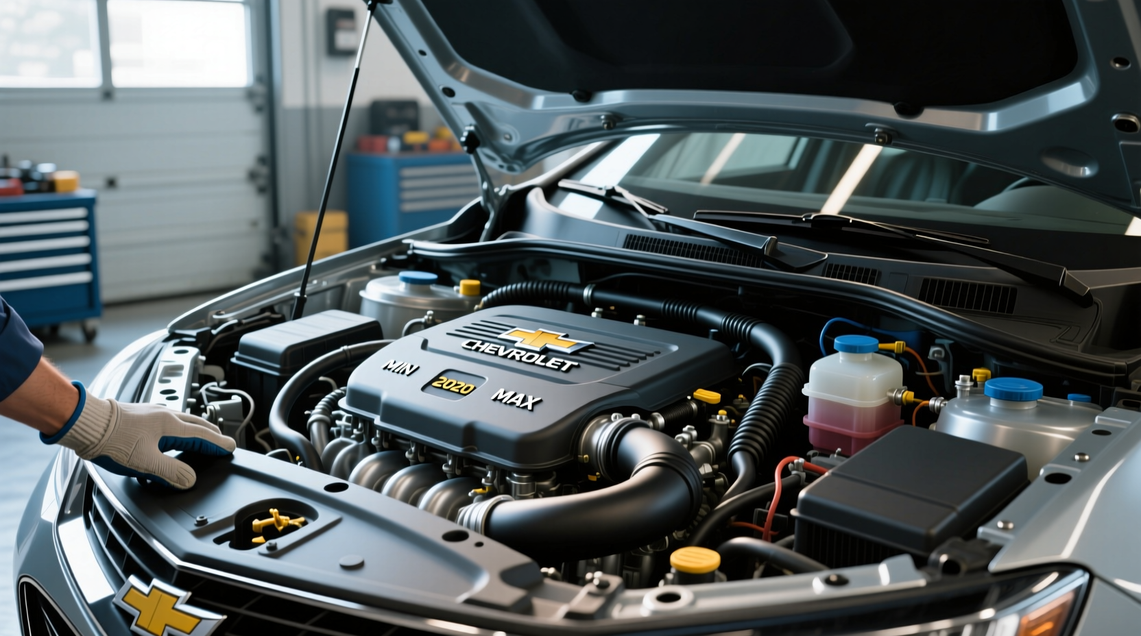 How to Find and Use the Coolant Reservoir Fill Line on a Chevy Cruze