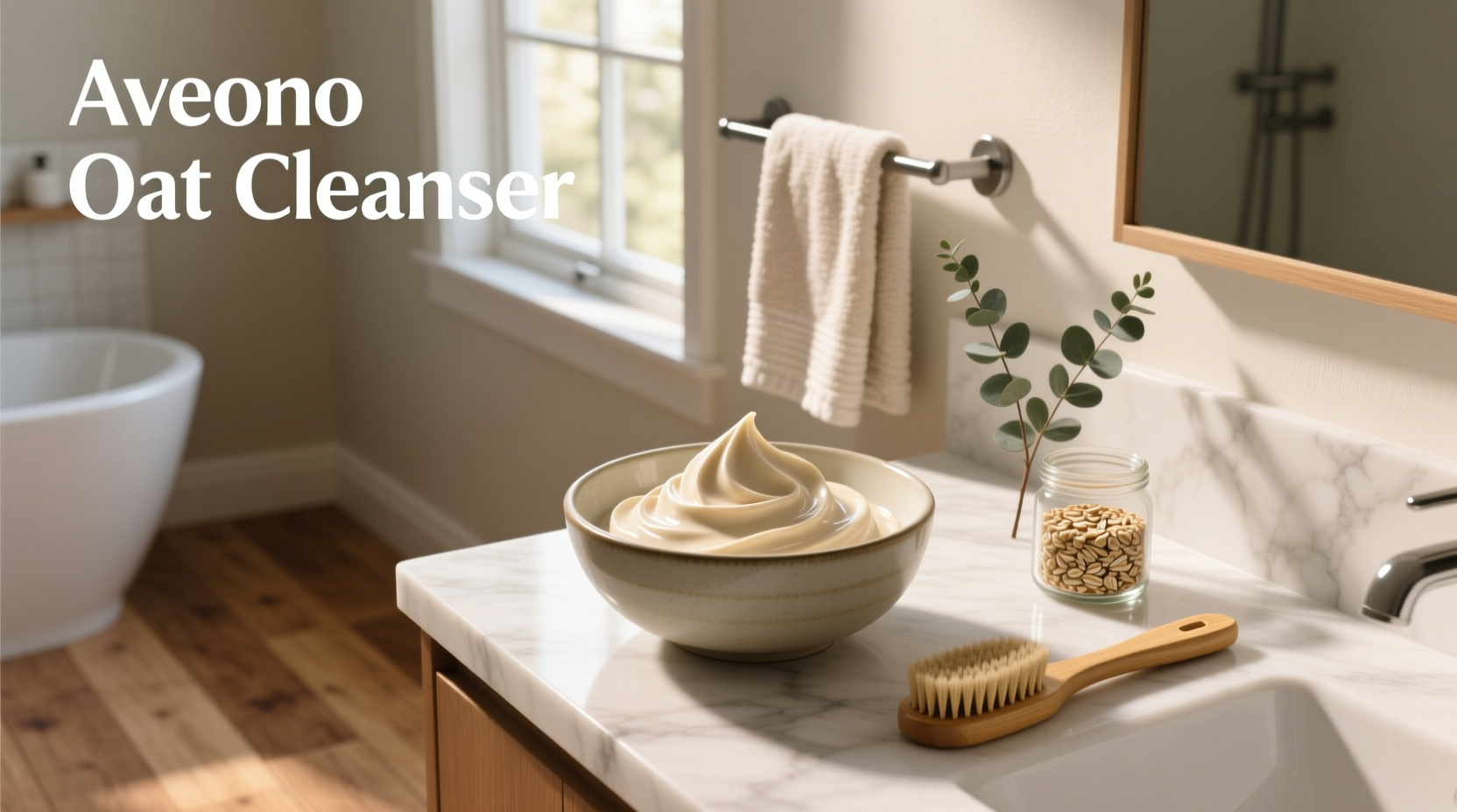 aveeno oat cleanser for sensitive skin