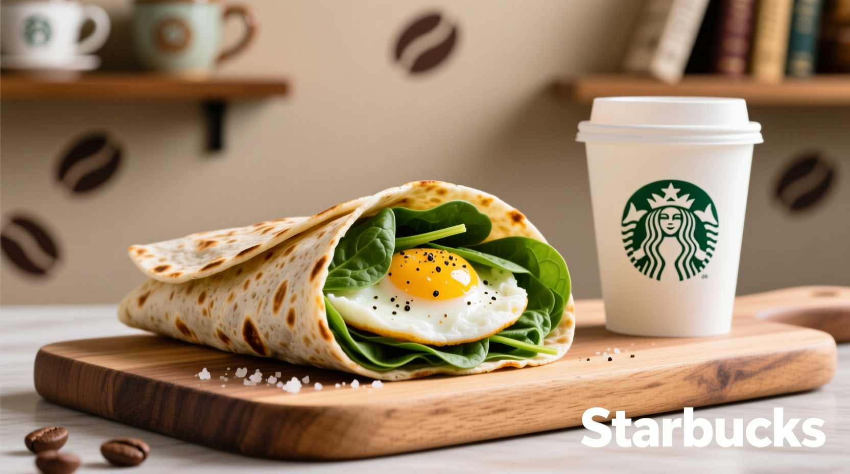 Starbucks Spinach Egg White Wrap Nutrition & Facts