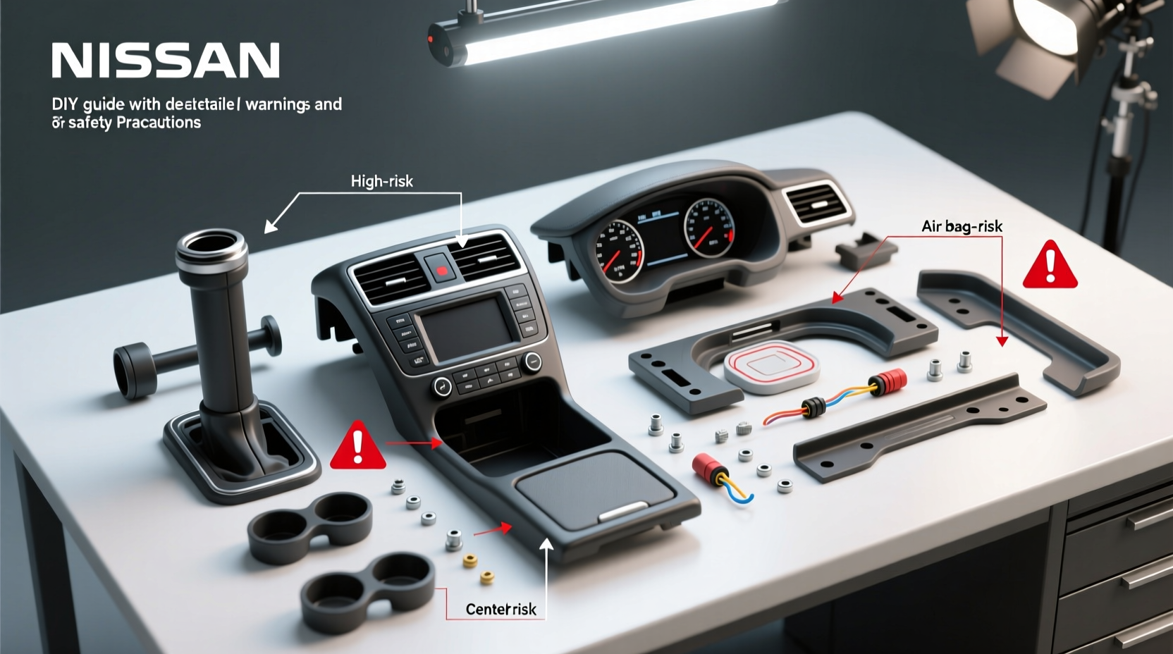 nissan quest dashboard assembly diy