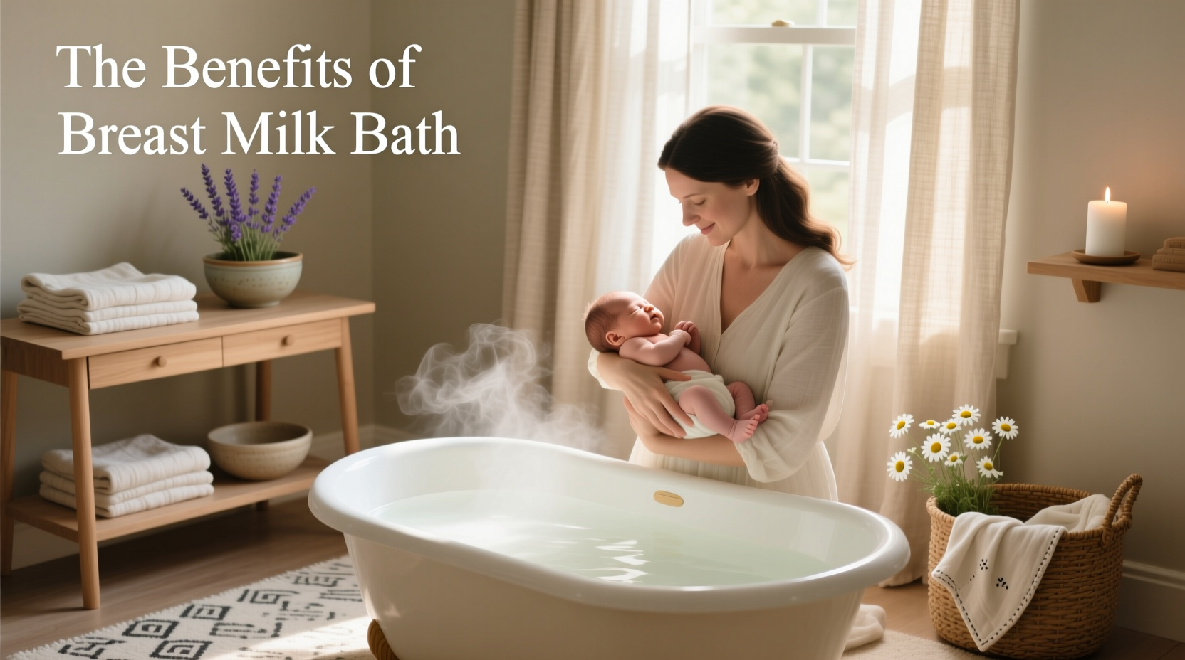 breast milk bath benefits for baby skin