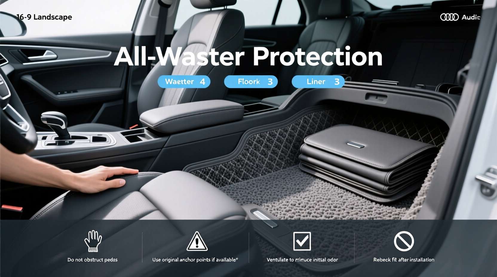 How to Choose Audi Q5 All Weather Floor Mats and Trunk Liner