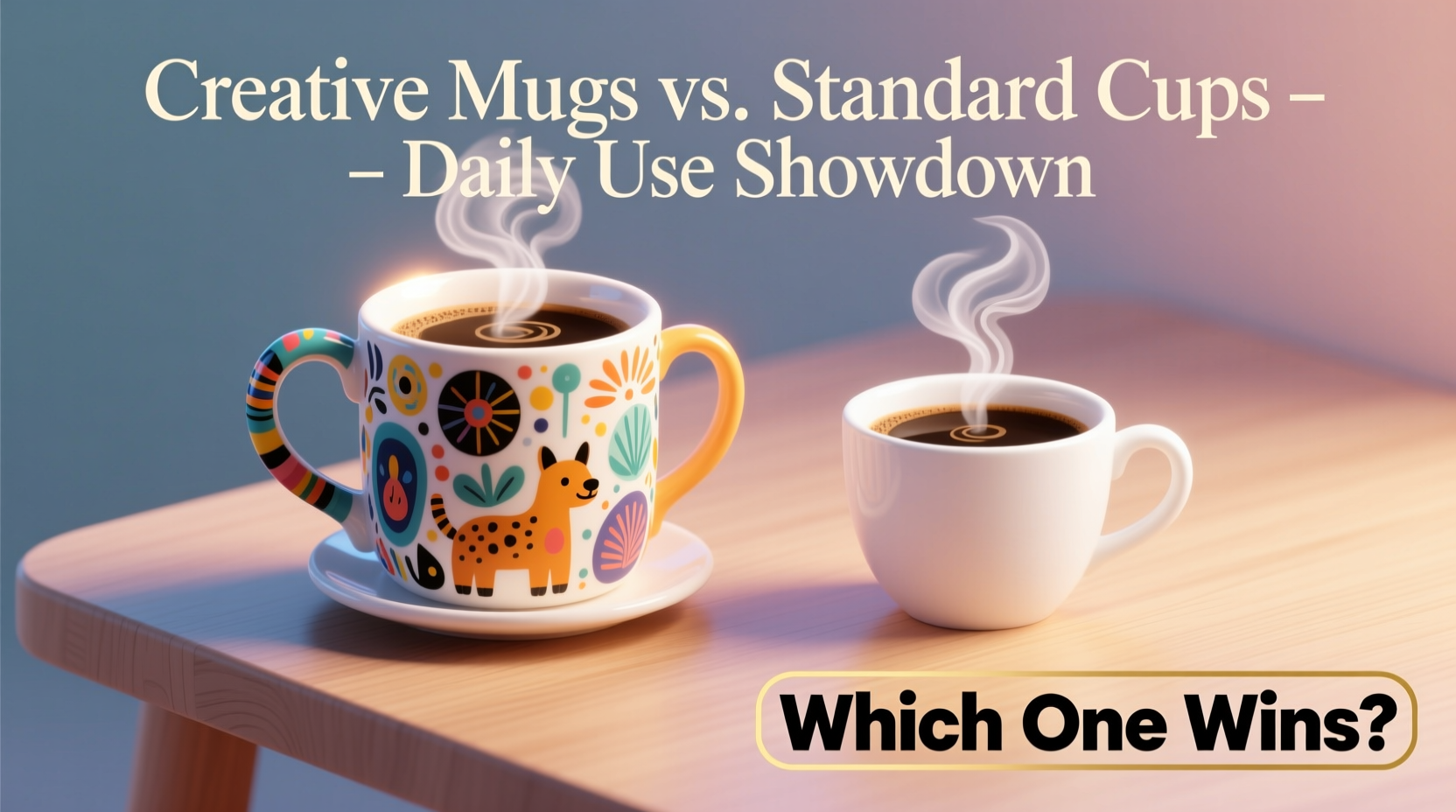 are creative mugs actually better than standard coffee cups for everyday use