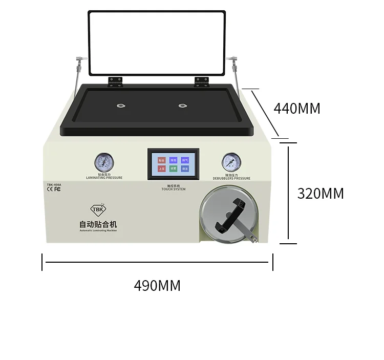 TBK-408A 2 in 1 Vacuum OCA Laminating and Bubble Remove Machine for Mobile Phone LCD Repairing