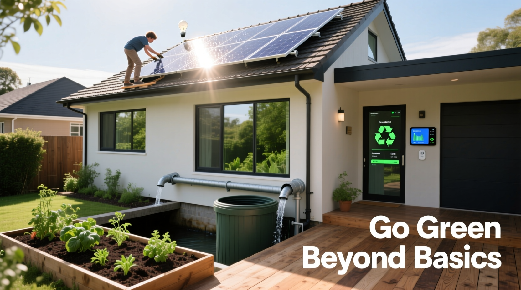 practical steps to create an eco friendly home going green beyond the basics