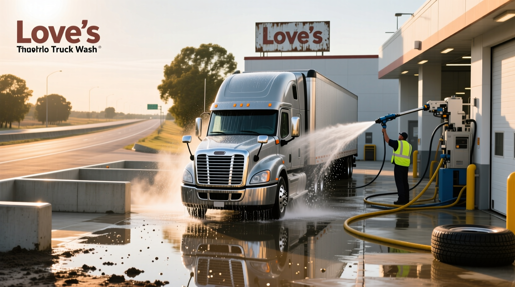 How to Find a Love's Truck Wash Near Me & What Services They Offer