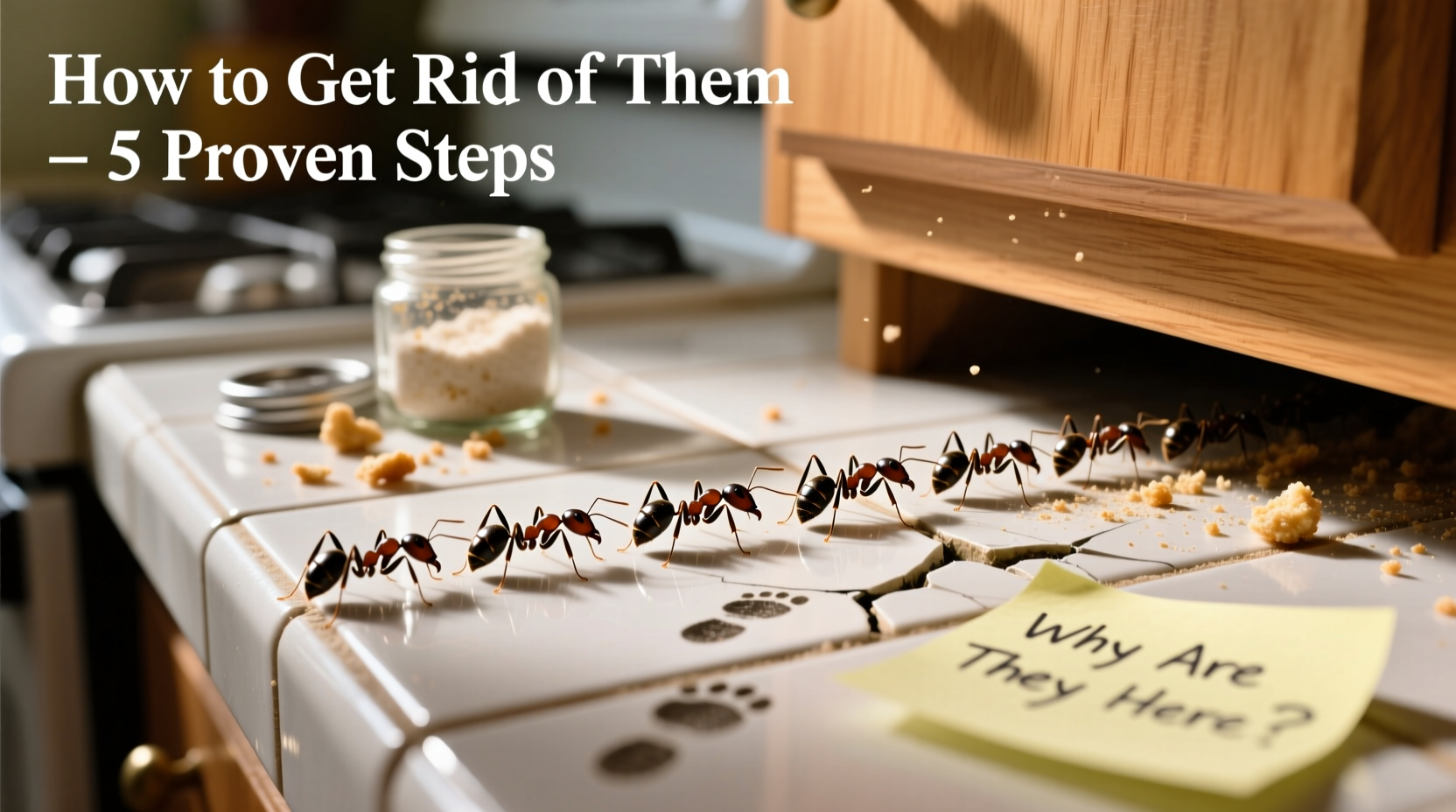 ants in the kitchen why theyre there how to get rid of them