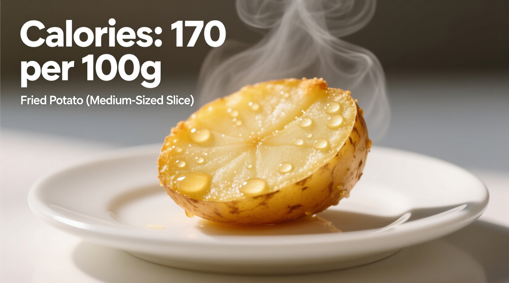 fried potato calories