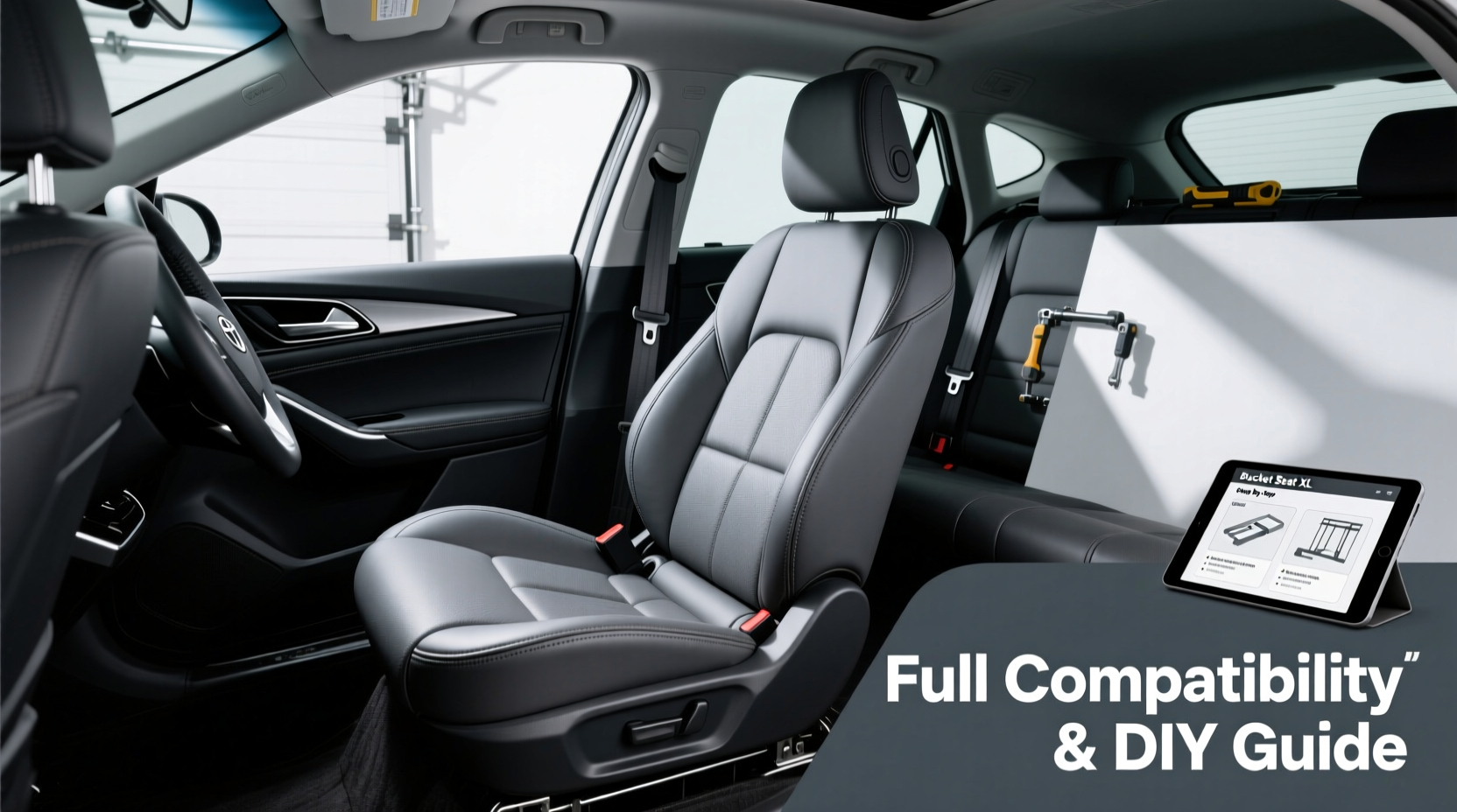 bucket seat xl camry install