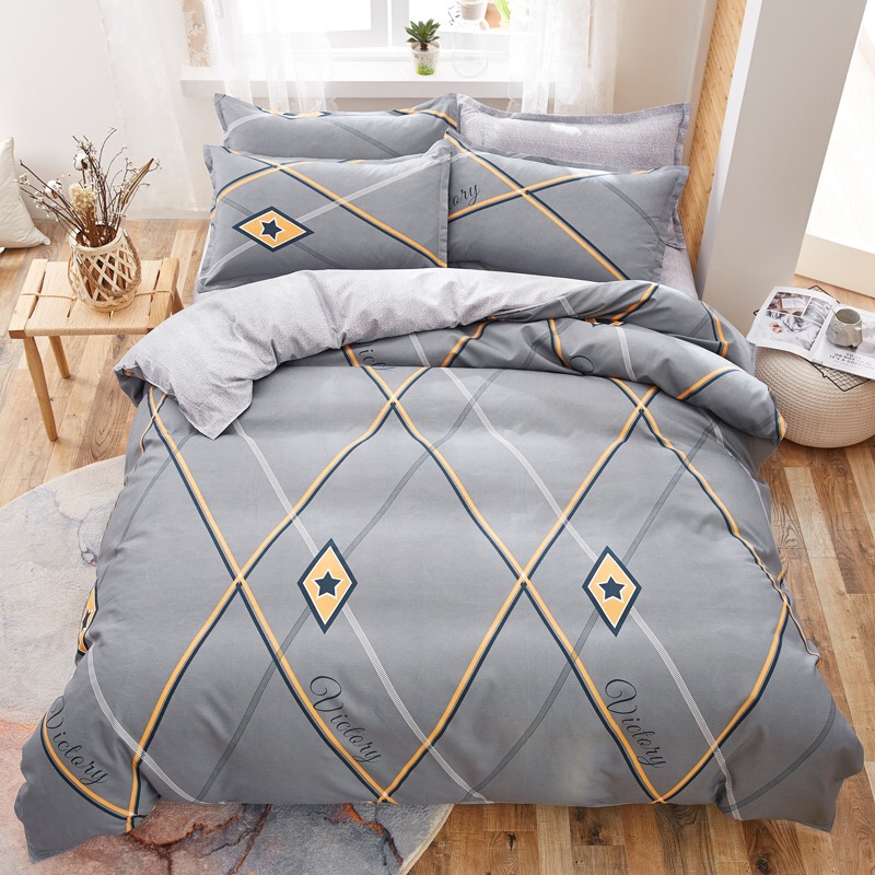 Home Luxury Extra Soft Breathable Bedding set  Microfiber Duvet Cover Pillowcase