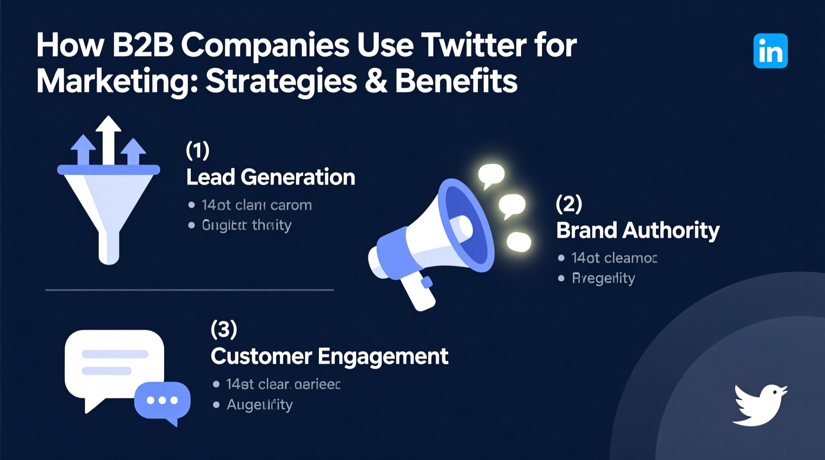 how b2b companies use twitter for their marketing