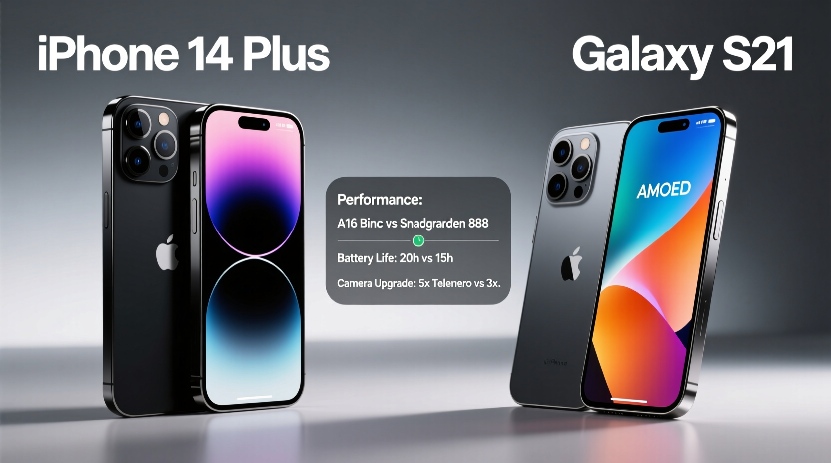 iphone 14 plus vs galaxy s21 is it really worth upgrading from the s21