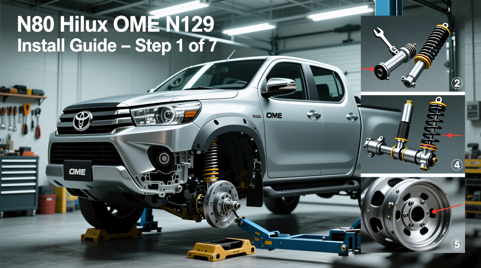 n80 hilux ome n129 install