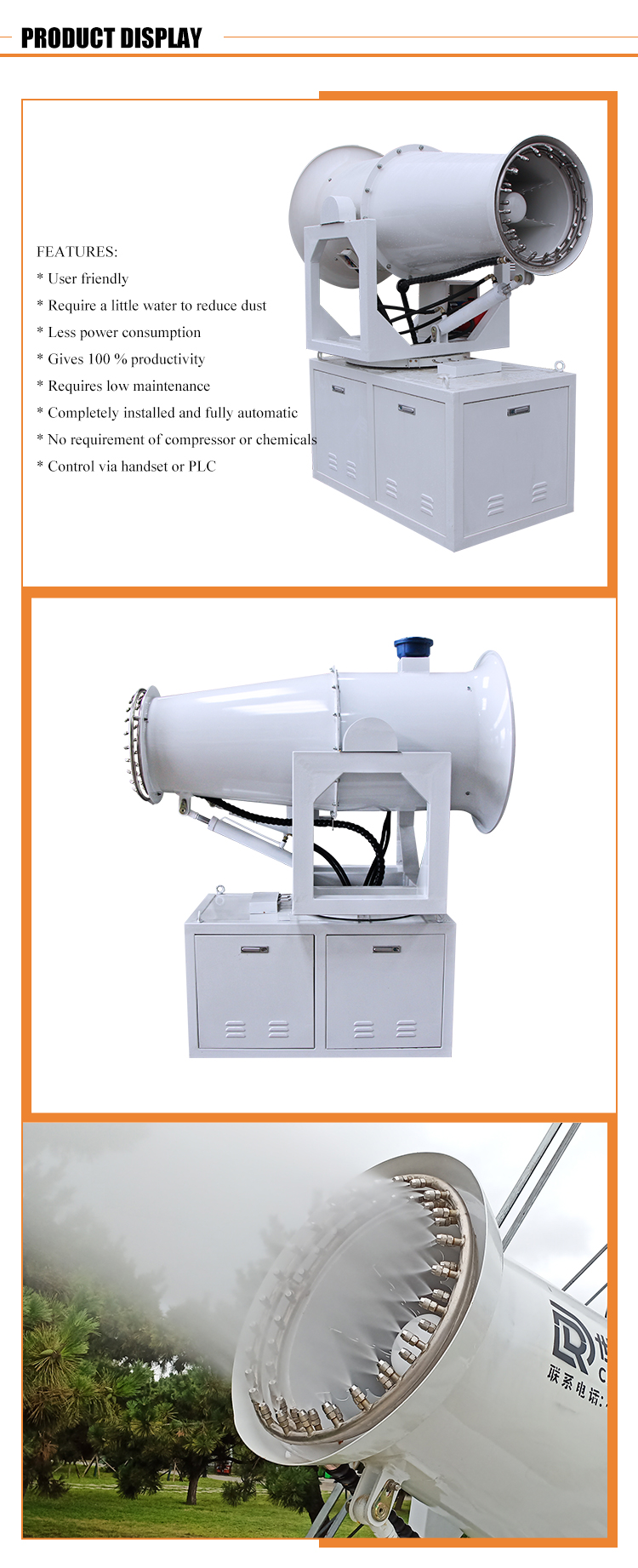 High Quality Fog Cannon cheap Useful Dust Spray Machine For Pest Control