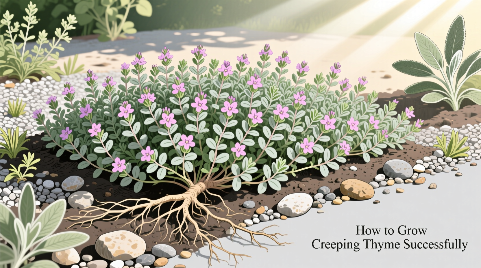 how to grow creeping thyme