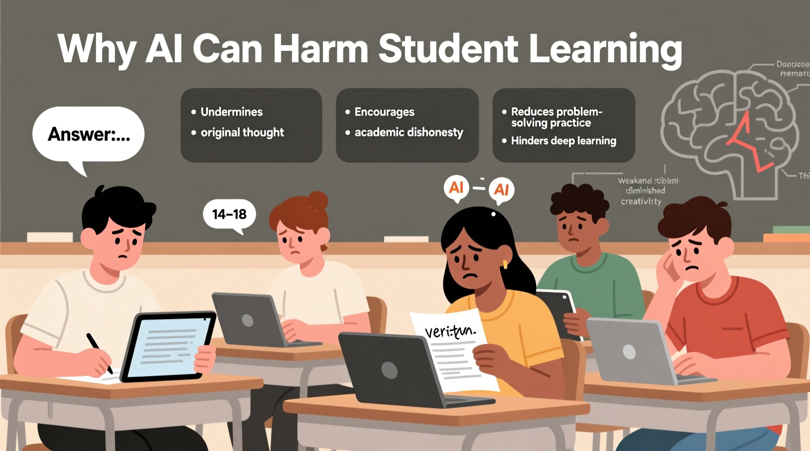 why ai could be bad for students exploring the downsides