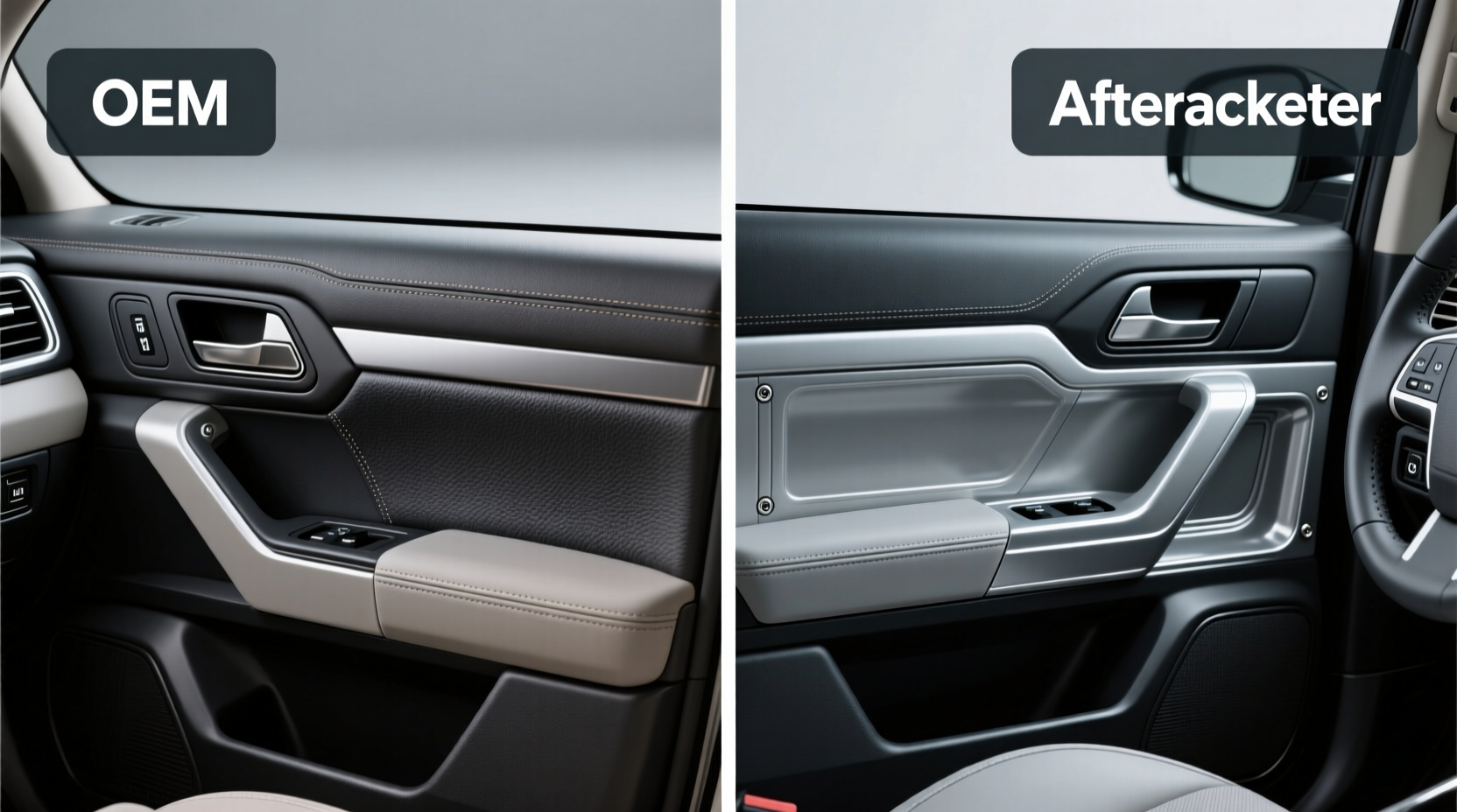 oem vs aftermarket 2008 4runner interior panels