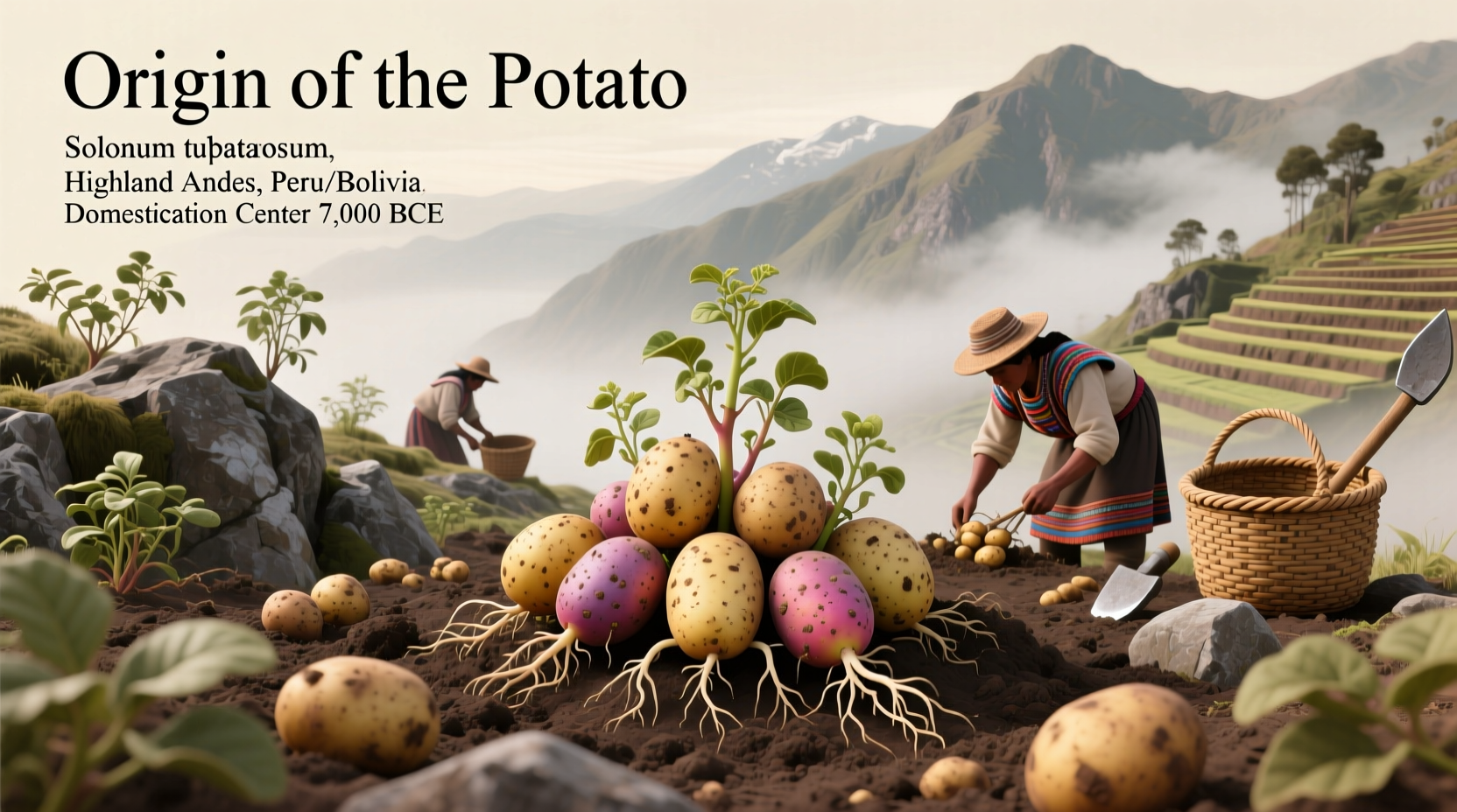 Potato Origin: Andes Mountains of South America Revealed