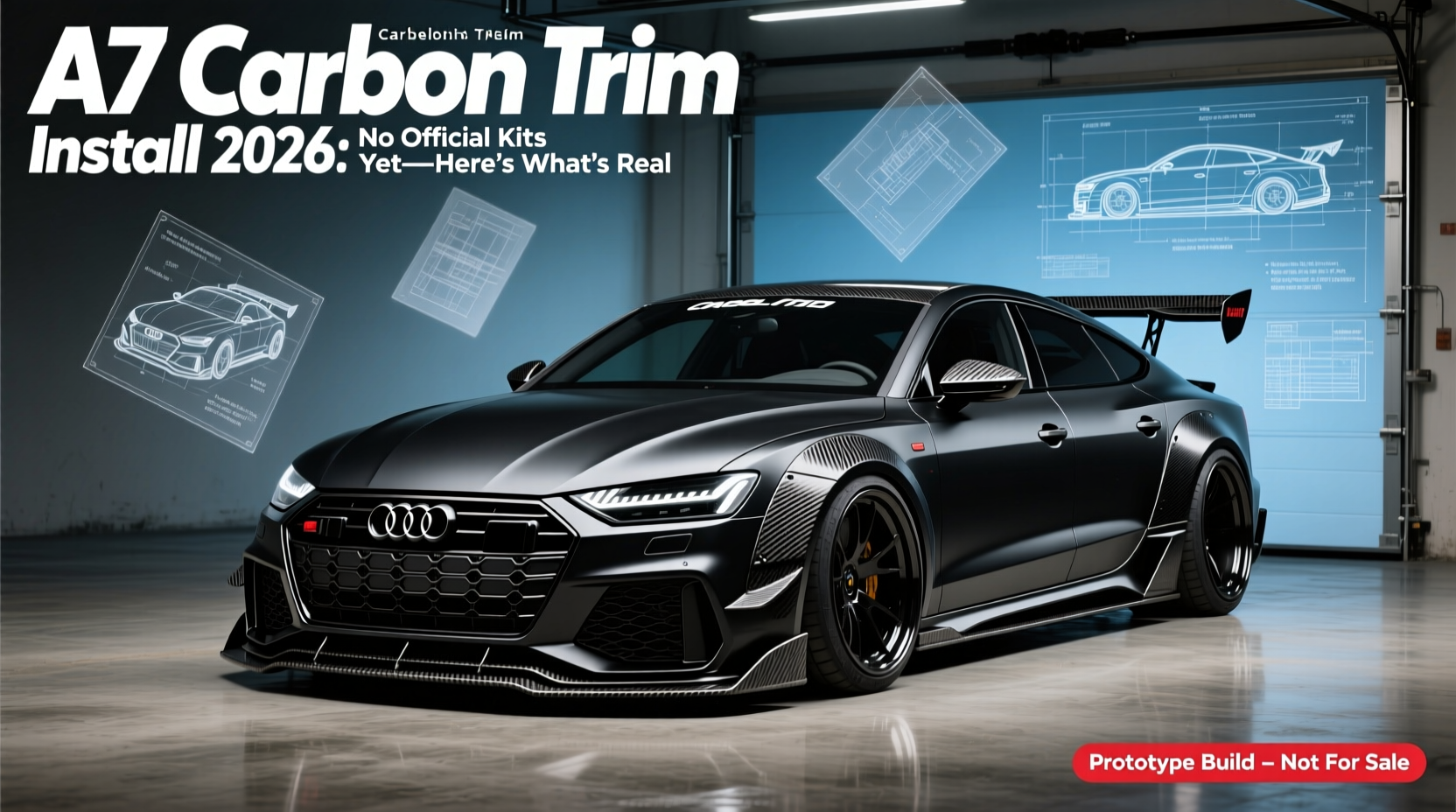 a7 carbon trim install 2026