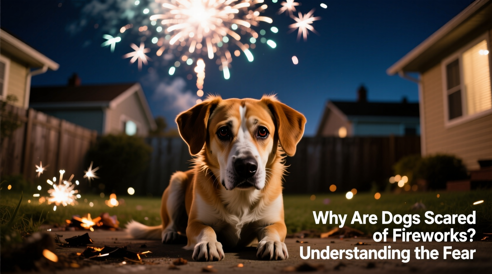 why are dogs scared of fireworks understanding the fear 2