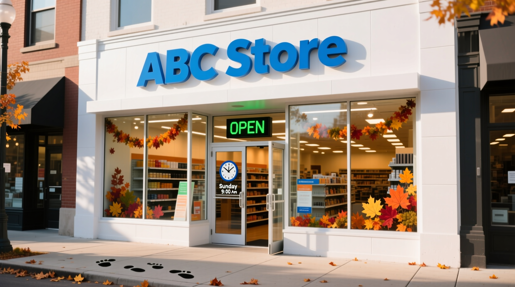 is the abc store open on sundays