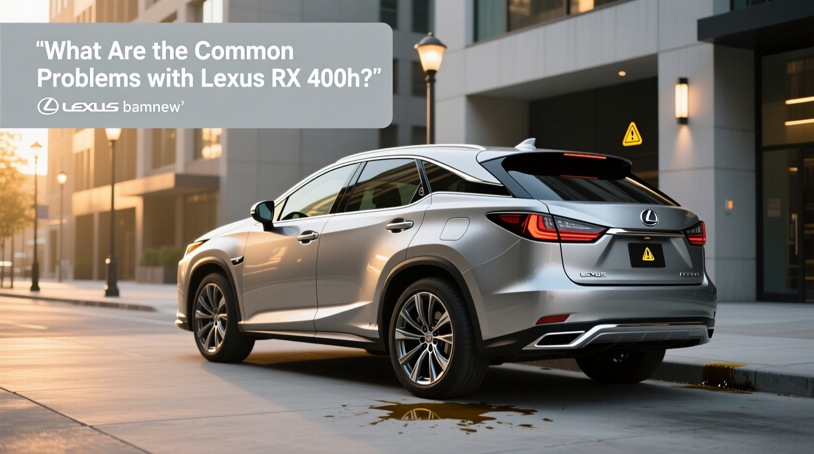 How to Choose Lexus RX400h: Common Problems & Buying Guide