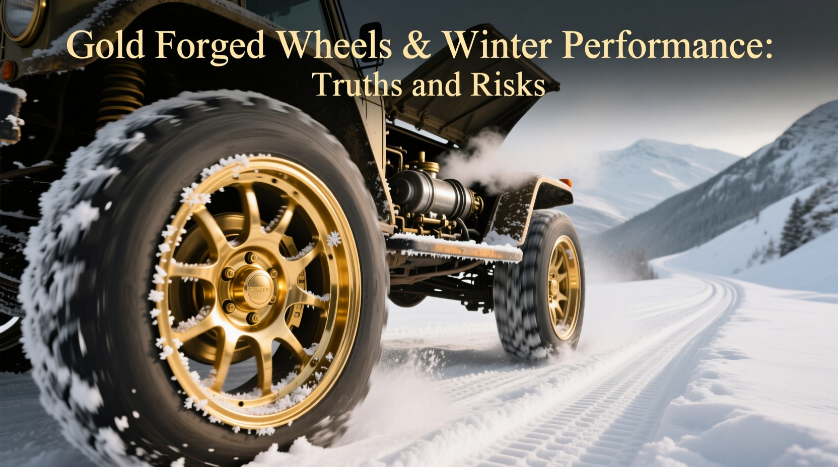Gold Forged Wheels & Winter Performance: Truths and Risks