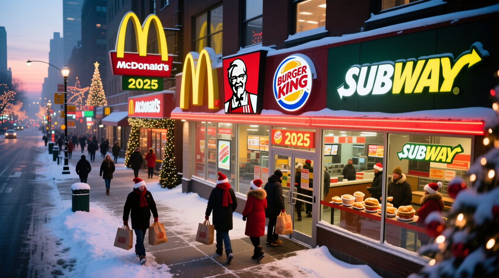 What Fast Food Stores Are Open New Year's Day 2025?