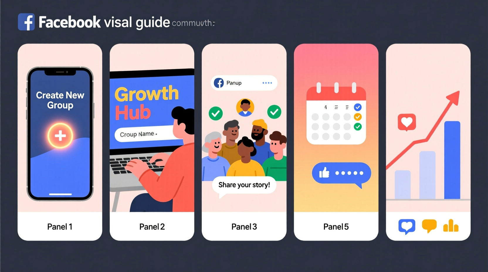 step by step guide to setting up an effective facebook group page for community growth